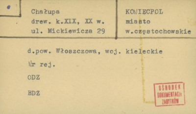 chałupa, skan 1