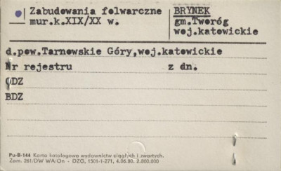 zabudowania folwarczne, skan 1