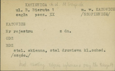 kamienica, skan 1