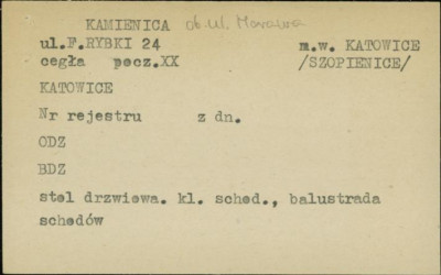 kamienica, skan 1