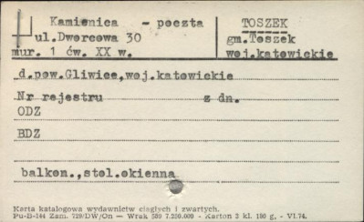 kamienica - poczta, skan 1