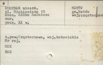 budynek mieszkalny, skan 1