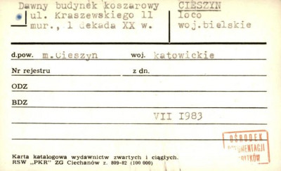 budynek koszarowy, skan 1