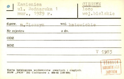 kamienica, skan 1