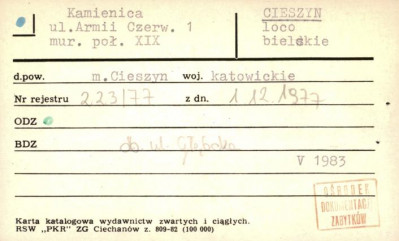 kamienica, skan 1