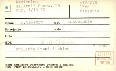 kamienica, skan 1