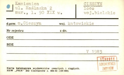 kamienica, skan 1
