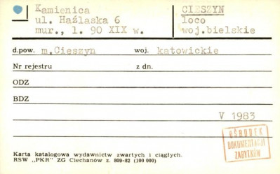 kamienica, skan 1