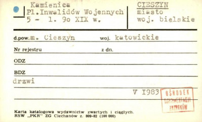 kamienica, skan 1