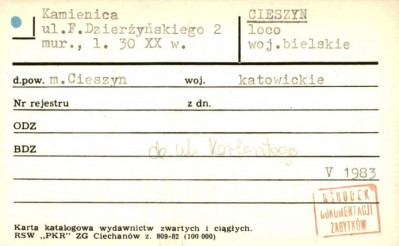 kamienica, skan 1