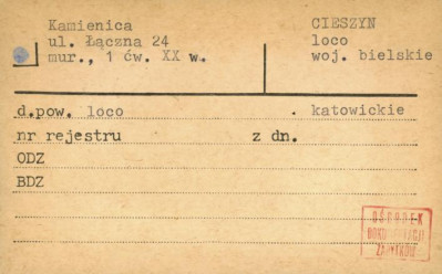 kamienica, skan 1