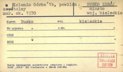 pawilon szpitalny, skan 1