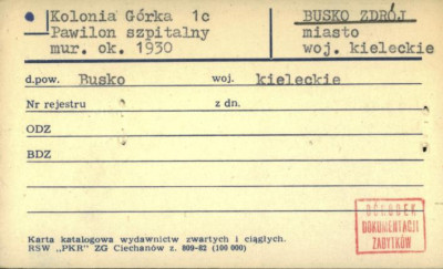 pawilon szpitalny, skan 1