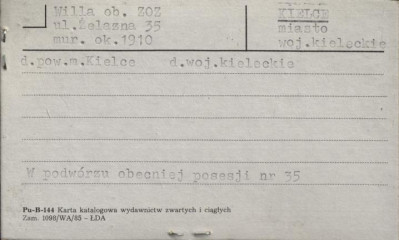 willa ob. zakład opieki zdrowotnej, skan 1