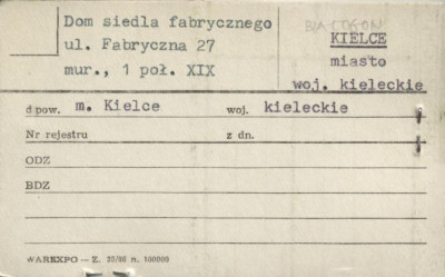 dom osiedla fabrycznego, skan 1