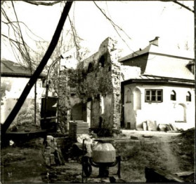 zespół pałacyku T. Zielińskiego, wozownia, skan 2