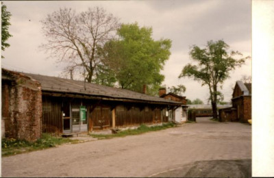 zespół koszar ob. magazyny, magazyn, skan 2
