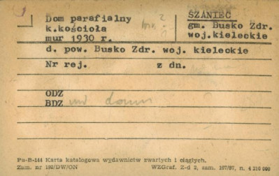 dom parafialny k. kościoła, skan 1