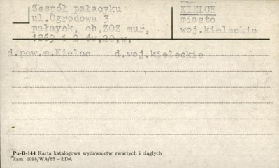 zespół pałacyku, pałacyk, skan 1