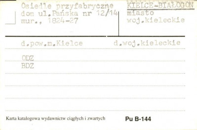 osiedle przyfabryczne, dom, skan 1