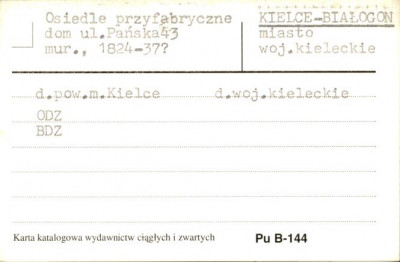 osiedle przyfabryczne, dom, skan 1