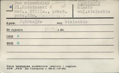 dom mieszkalny z oficyną, skan 1