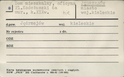 dom mieszkalny, oficyna, skan 1