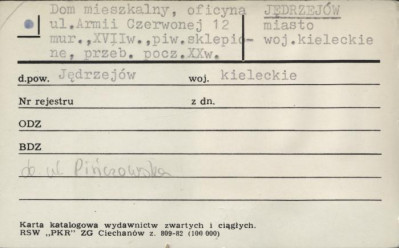 dom mieszkalny, oficyna, skan 1