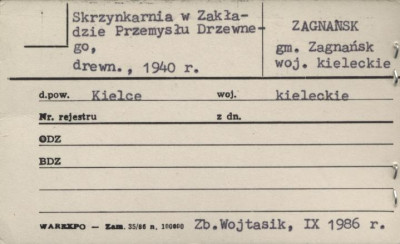 skrzynkarnia w zakładzie przemysłu drzewnego, skan 1