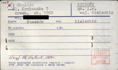 chałupa, skan 1