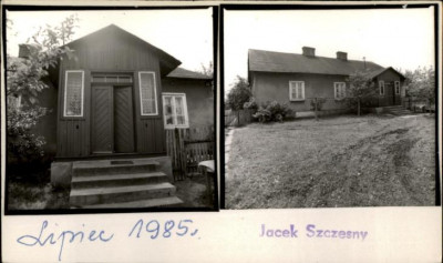 leśniczówka, ob. dom mieszkalny, skan 2
