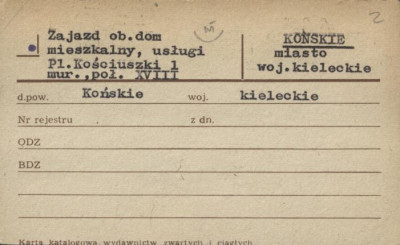 dom mieszkalny, dawny zajazd, skan 1