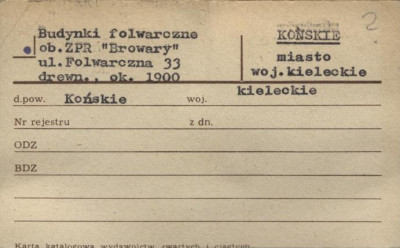 budynki folwarczne, skan 1