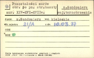 pozostałości murów obr. po pn. str. baszty, skan 1