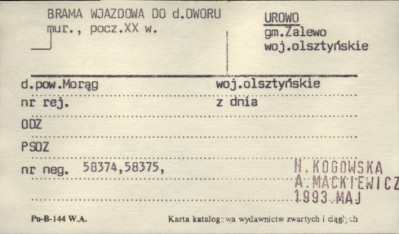 brama do dworu, skan 1