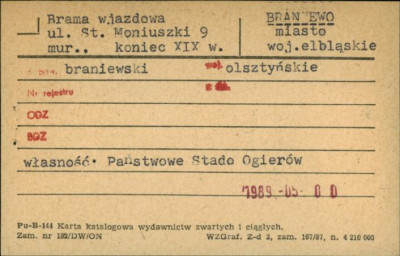 brama wjazdowa, skan 1