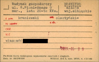 budynek gospodarczy, skan 1