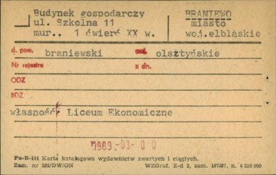 budynek gospodarczy, skan 1