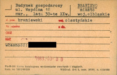 budynek gospodarczy, skan 1