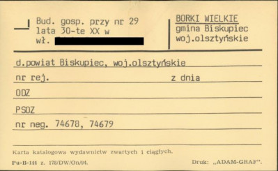 budynek gospodarczy, skan 1