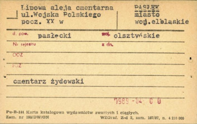 lipowa aleja cmentarna, skan 1
