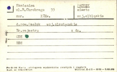 kamienica, skan 1