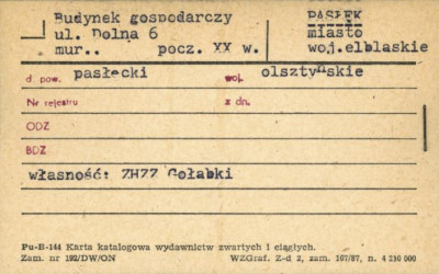 budynek gospodarczy, skan 1
