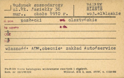 budynek gospodarczy, skan 1