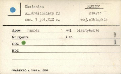kamienica, skan 1