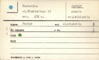 kamienica, skan 1