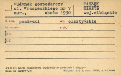 budynek gospodarczy, skan 1