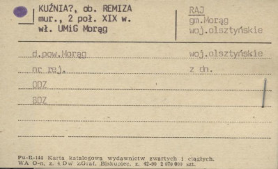 kuźnia, ob. remiza, skan 1