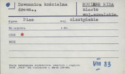 dzwonnica przy kościele, skan 1
