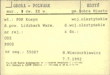 obora - folwark, skan 1